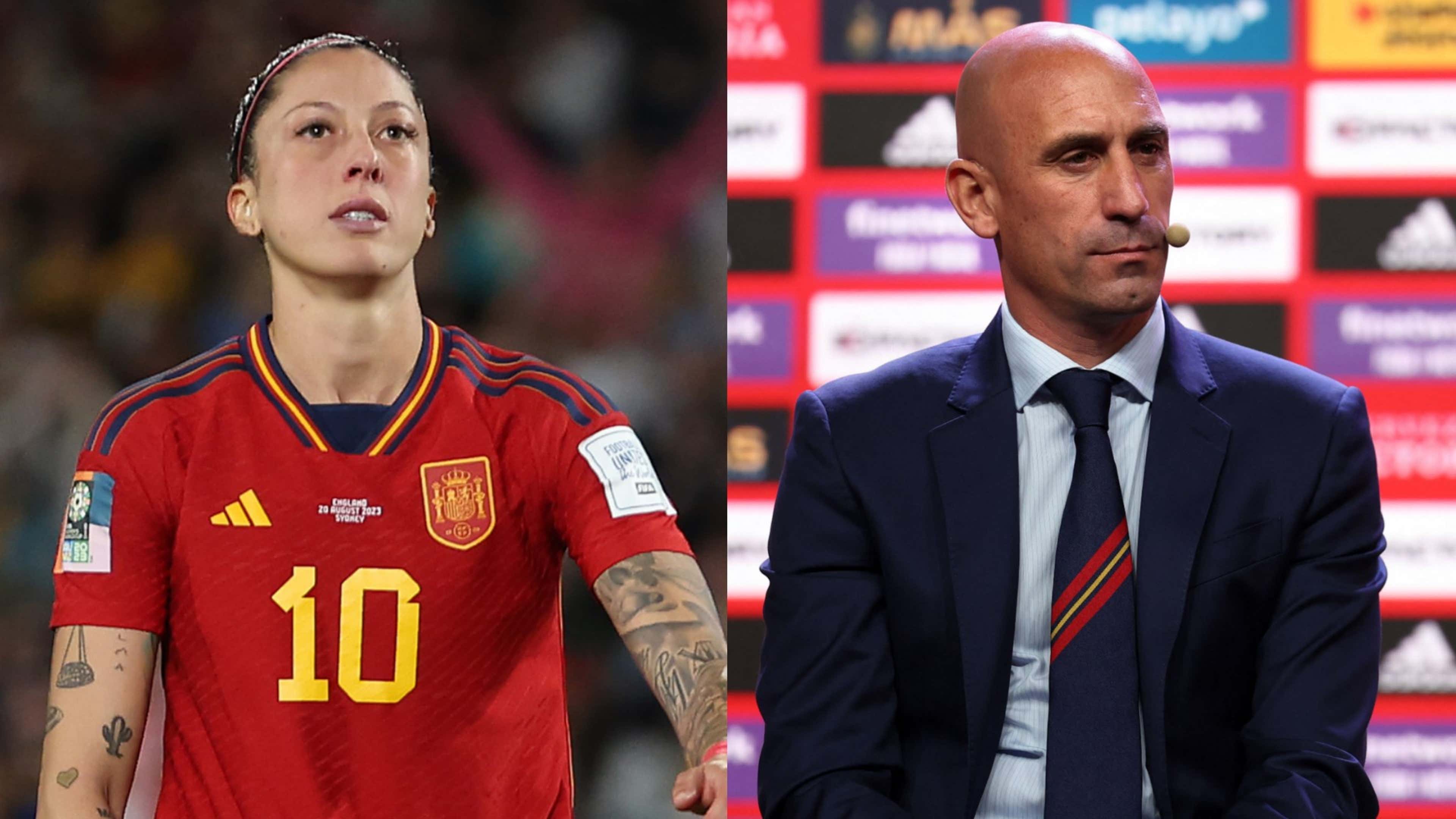 Luis Rubiales sends video to FIFA appearing to show Jenni Hermoso joking  with Spain team-mates about World Cup kiss amid investigation into his  conduct | Goal.com India