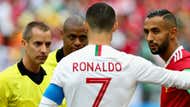 Cristiano Ronaldo Mark Geiger Portugal Morocco World Cup