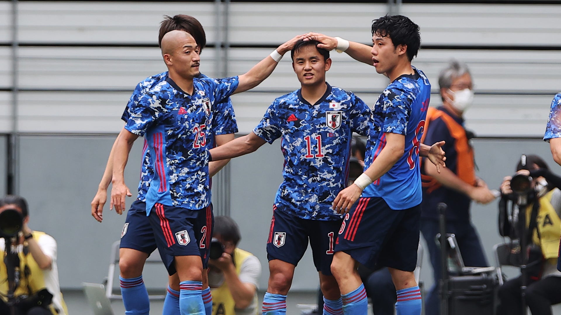 U 24日本代表 久保建英ら攻撃陣躍動でジャマイカa代表に4発完勝 Goal Com 日本