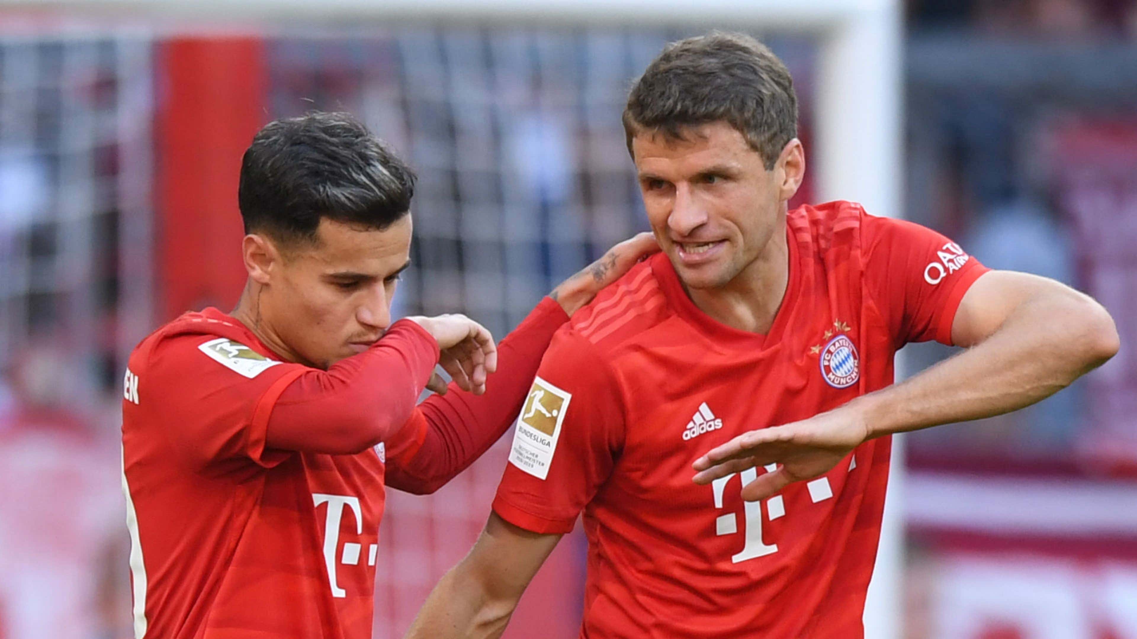 Philippe Coutinho Thomas Muller Bayern Munich 2019-20