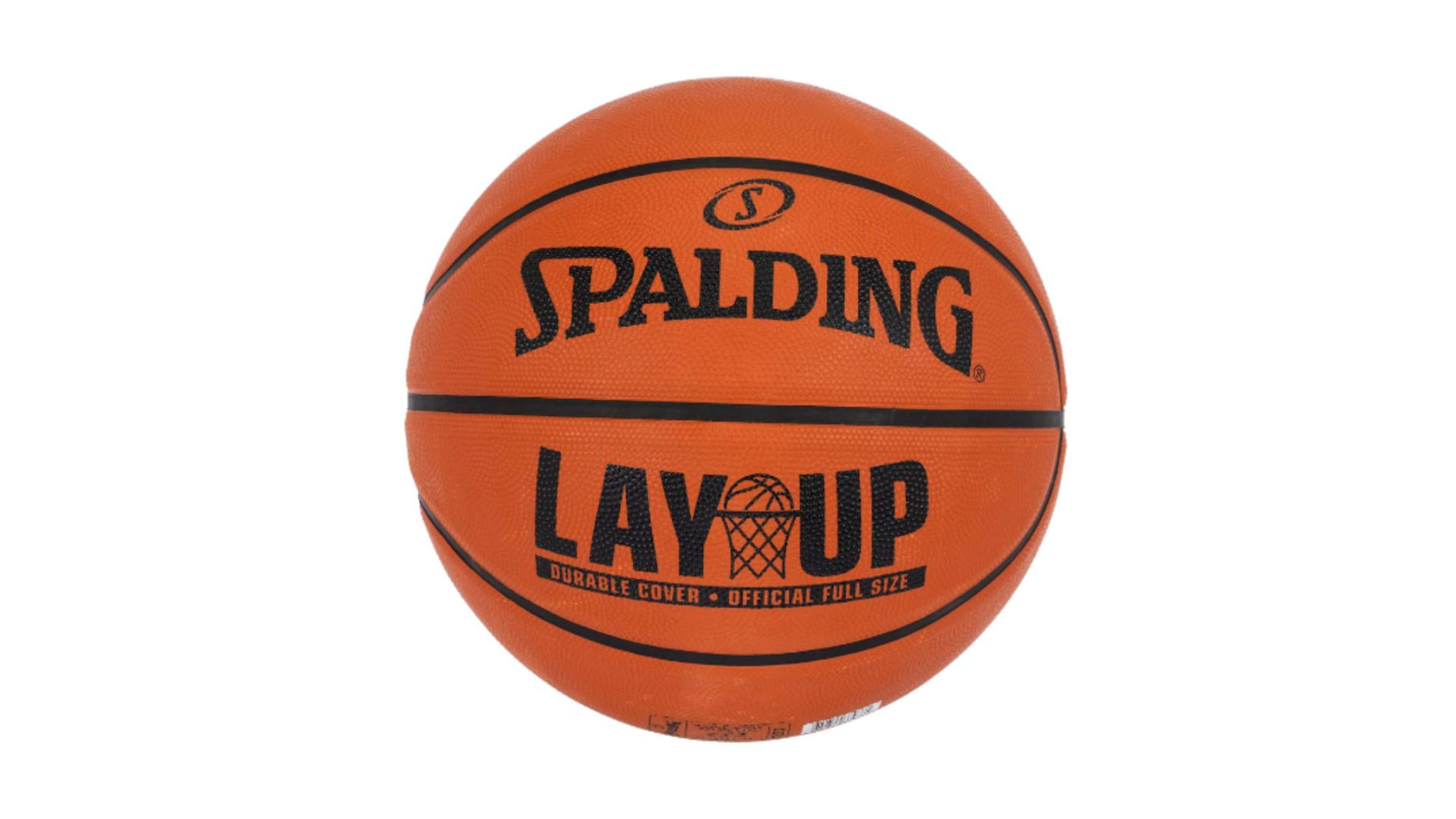 Bola de Basquete Spalding - Lay Up - Laranja e Preto