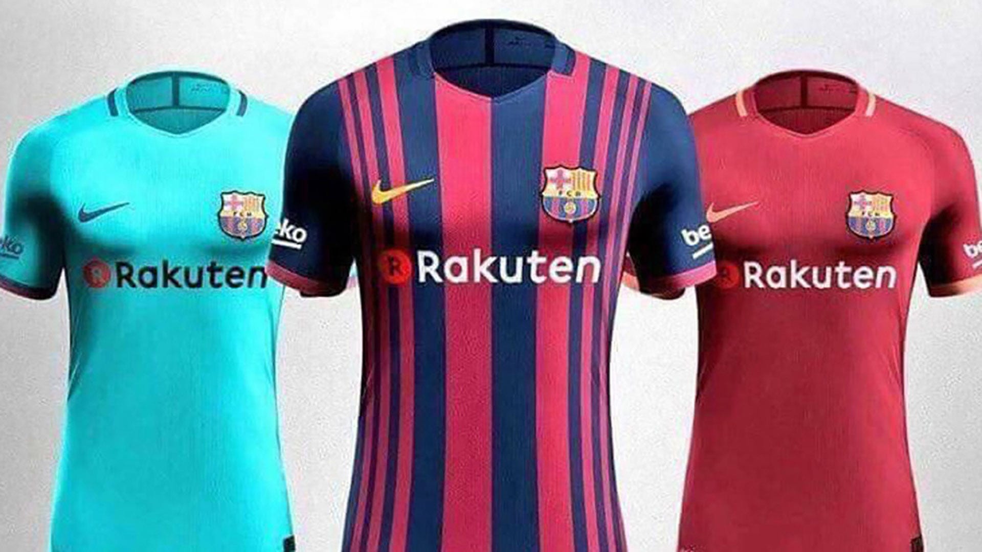 Barcelona leaked kits