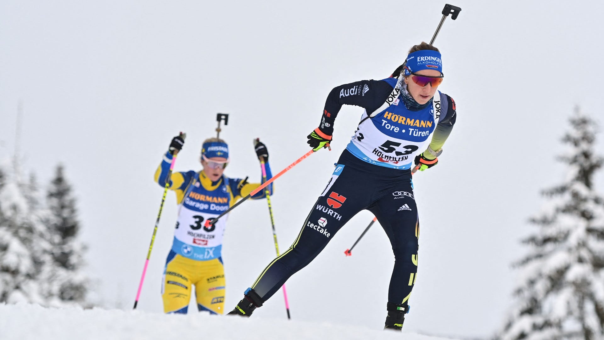 Biathlon heute live Der Sprint der Frauen aus Oslo im TV und LIVE-STREAM Goal Deutschland