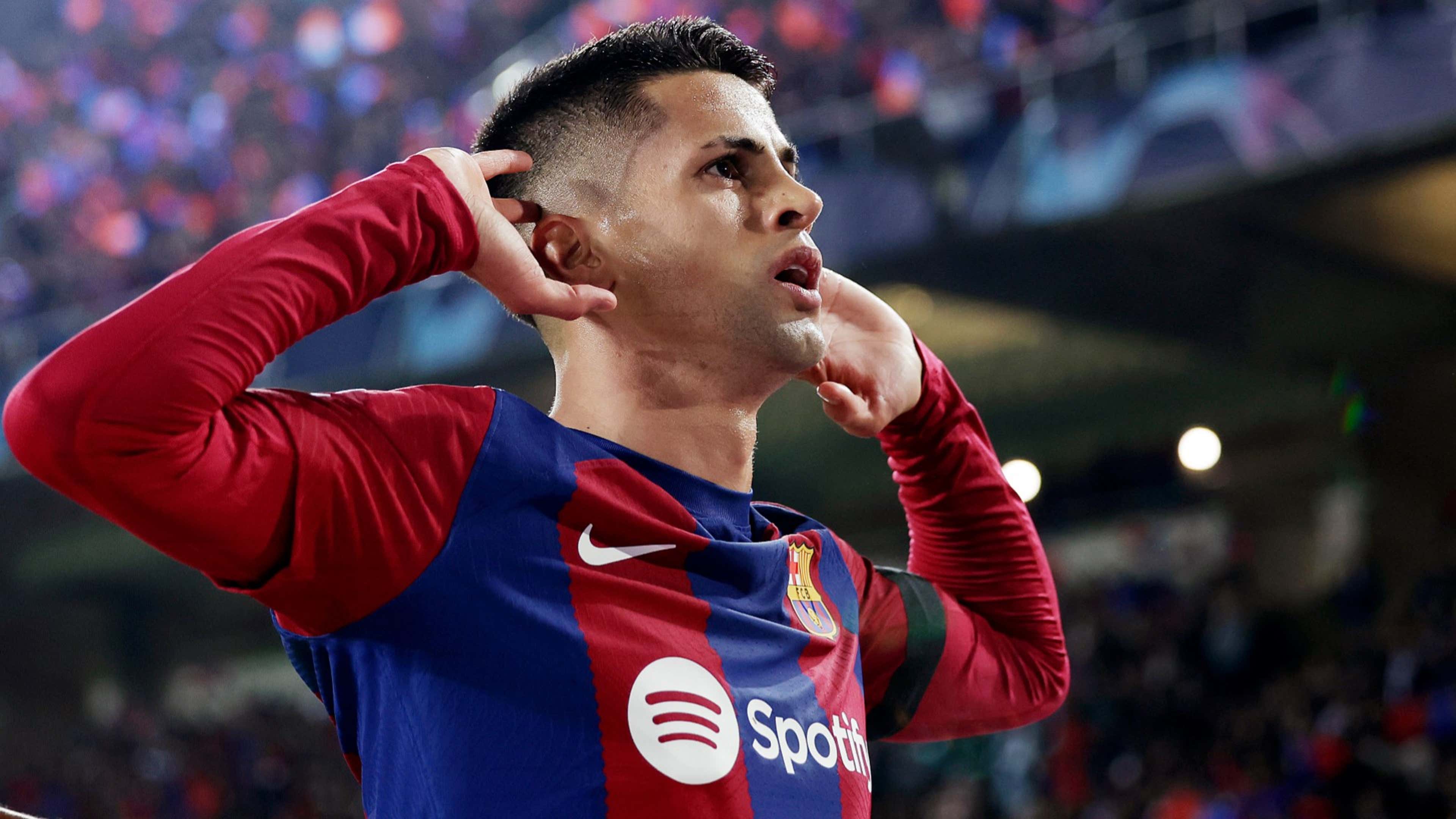 Barcelona player ratings vs Porto: Joao Cancelo looks back to his best! Man  City loanee leads the way to avoid Champions League scare | Goal.com India