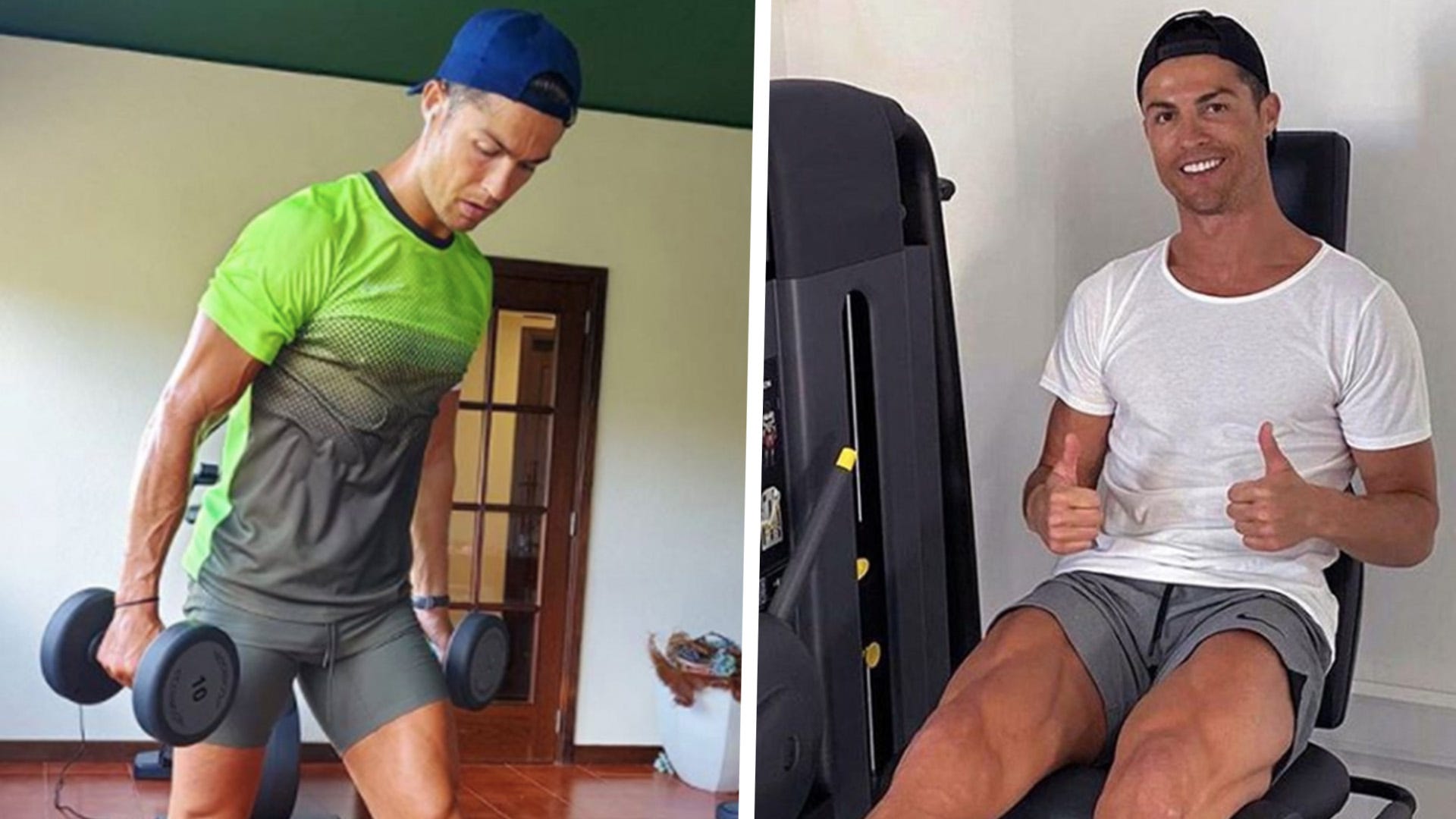 Cristiano Ronaldo In Lockdown Training Haircut And Diet Away From Football