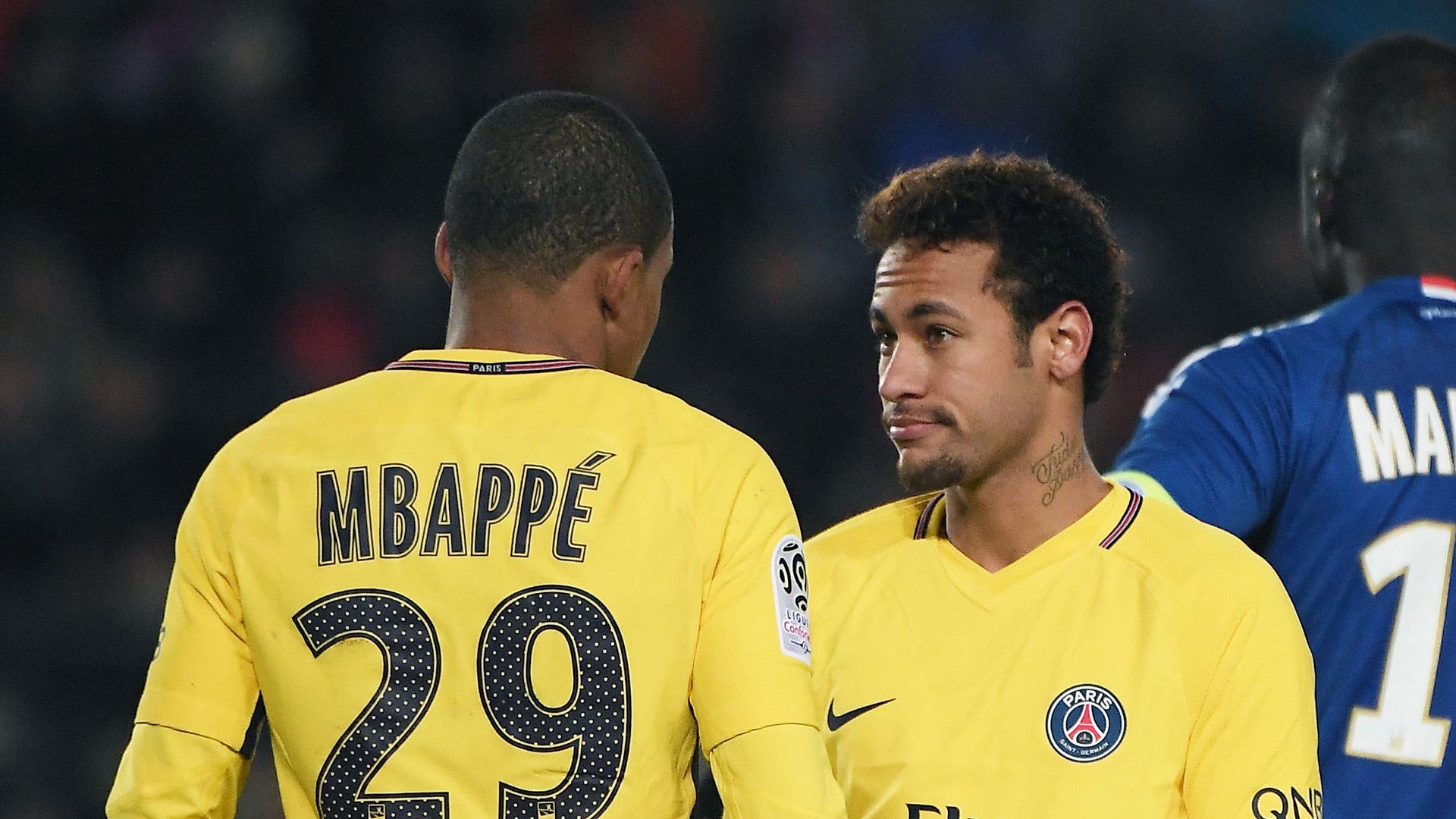 neymar và mbappe
