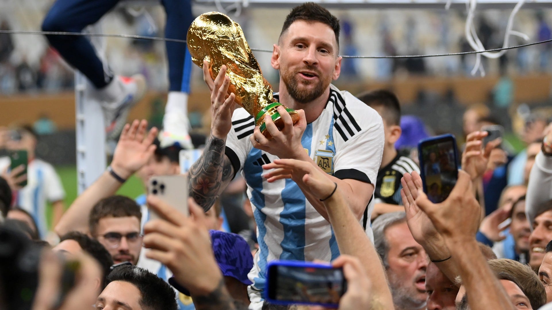 Lionel Messi's ex-Argentina team-mate Javier Pastore backs former club PSG's stance over non-celebration of World Cup win