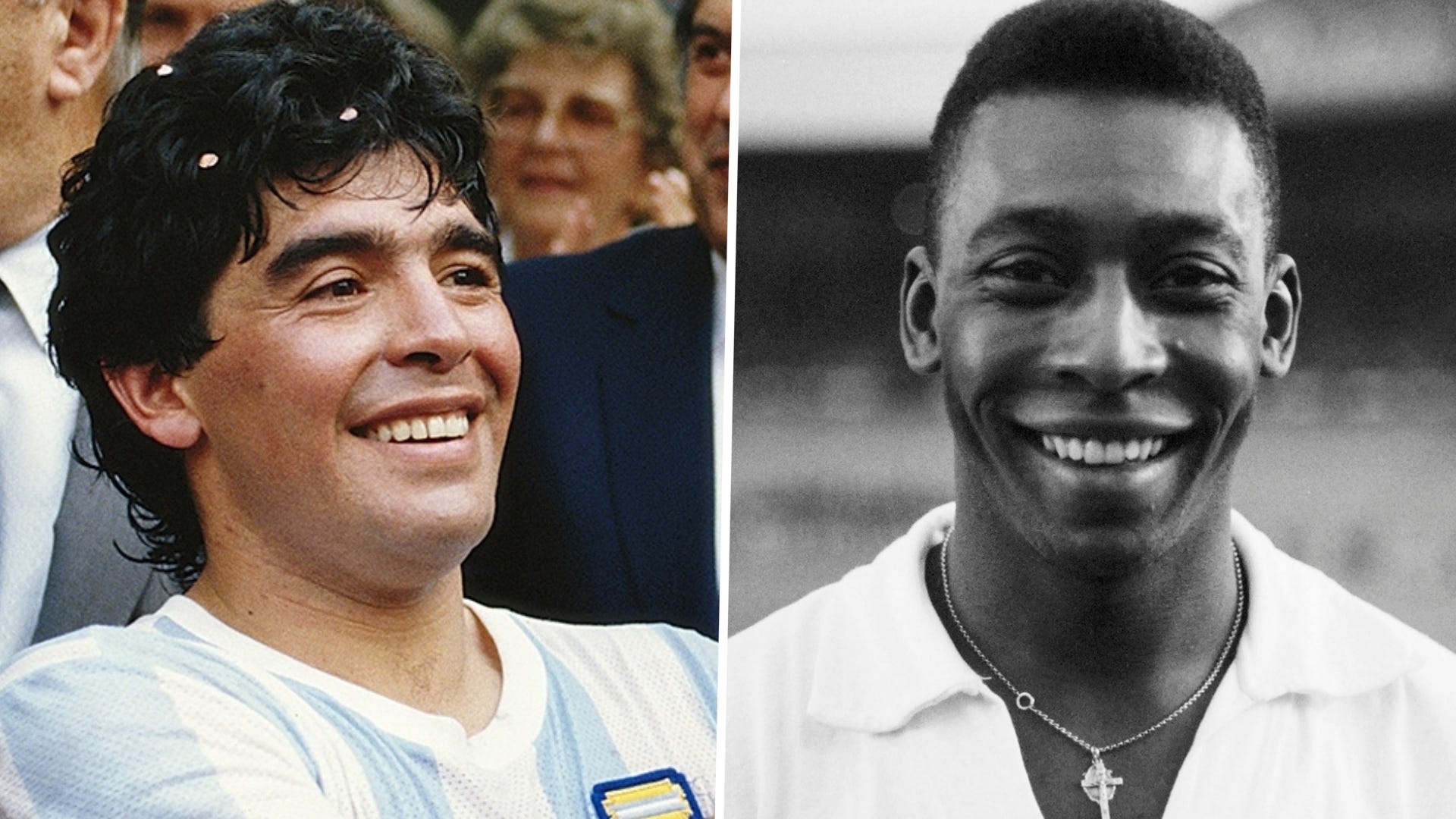 Lexica - Pele and Maradona in Heaven