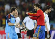 Iker Casillas Gerard Pique National Team