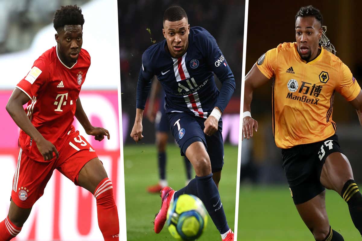 FIFA 21 pace ratings: Traore, Mbappe and 20 quickest players | Goal.com