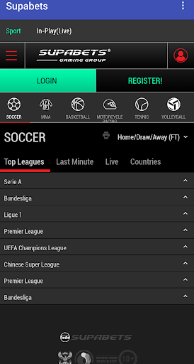 Supabets App in South Africa