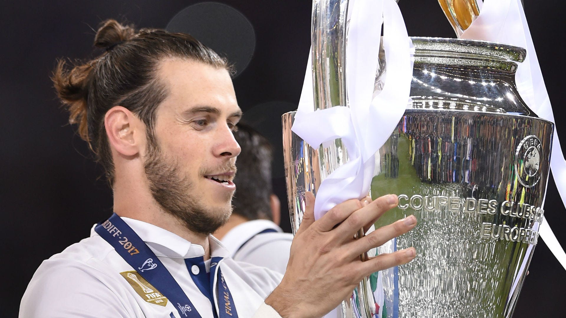 Gareth Bale Real Madrid Champions League trophy
