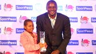 George Owino of Mathare United with KPL Award