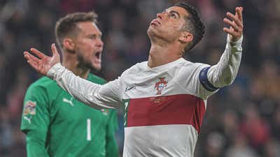 Cristiano Ronaldo react Portugal Czech 2022