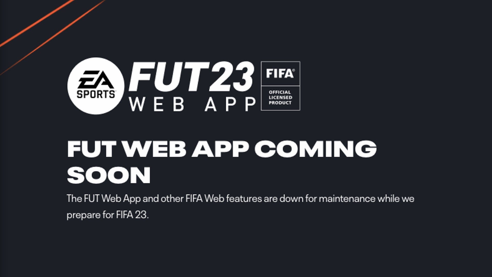ea web app fifa 22