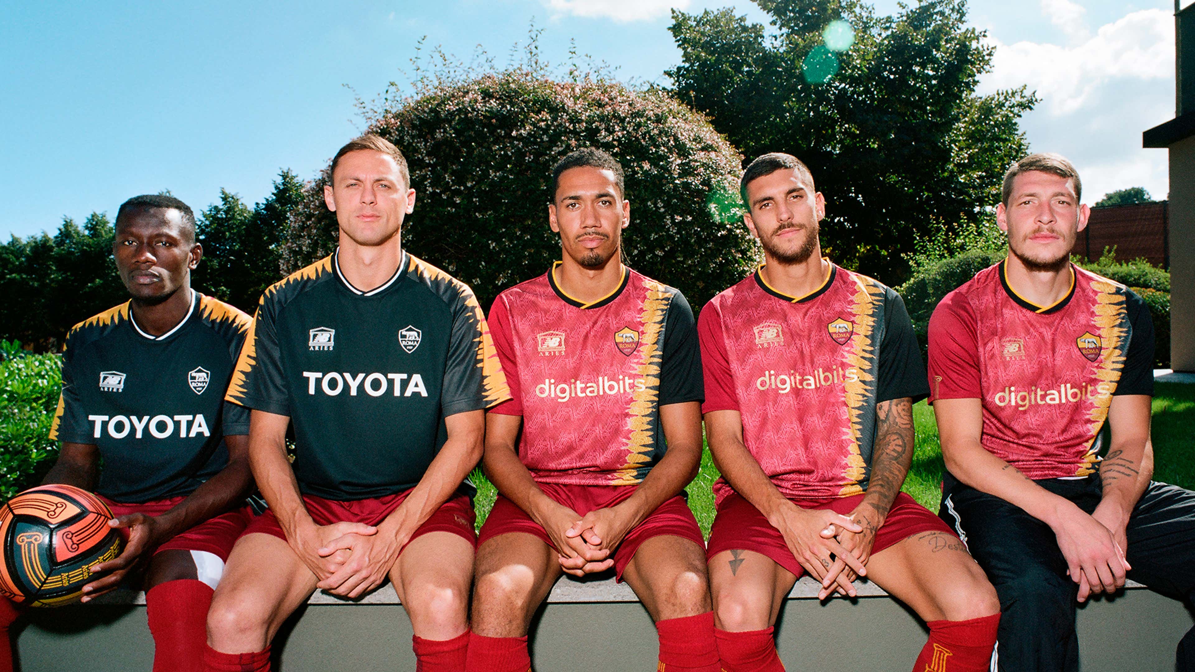 New Balance and Aries join forces for new AS Roma jerseys and pre-match  collection