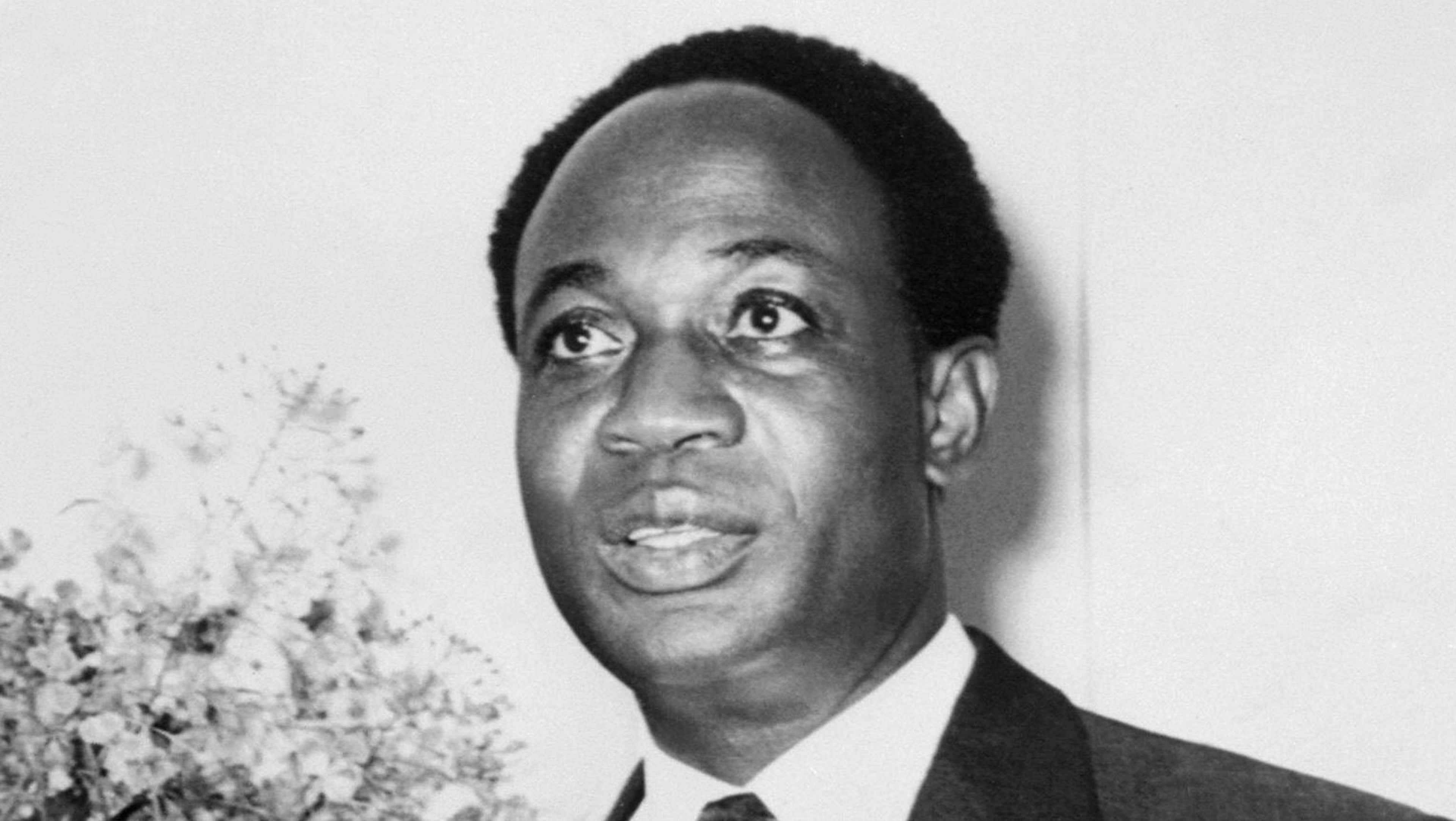 Ghana's first president Kwame Nkrumah