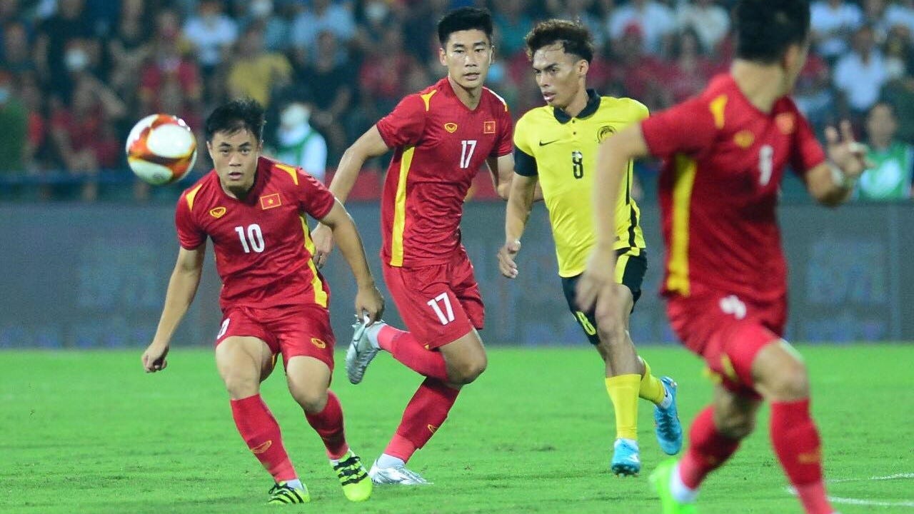 Ly Cong Hoang Anh Nham Manh Dung Nik Akif Syahiran Nik Mat U23 Vietnam U23 Malaysia SEA Games 31 Semifinal 19052022