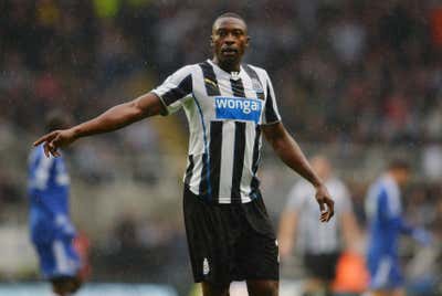 Newcastle United striker Shola Ameobi