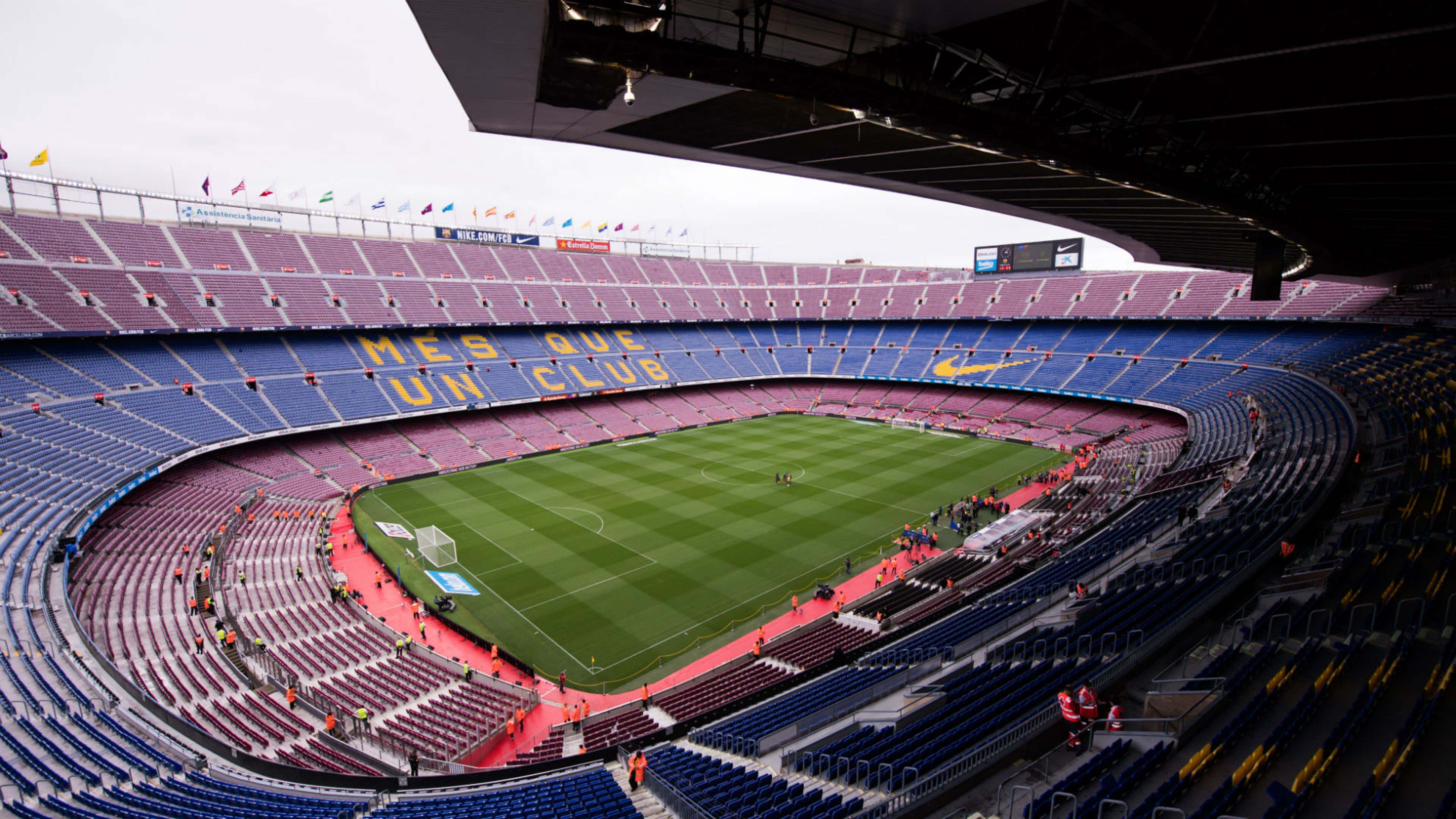 Вместимость камп. Барселона Камп ноу. Стадион Camp nou. Стадион Камп ноу в Барселоне. Барселона Арена футбольная.