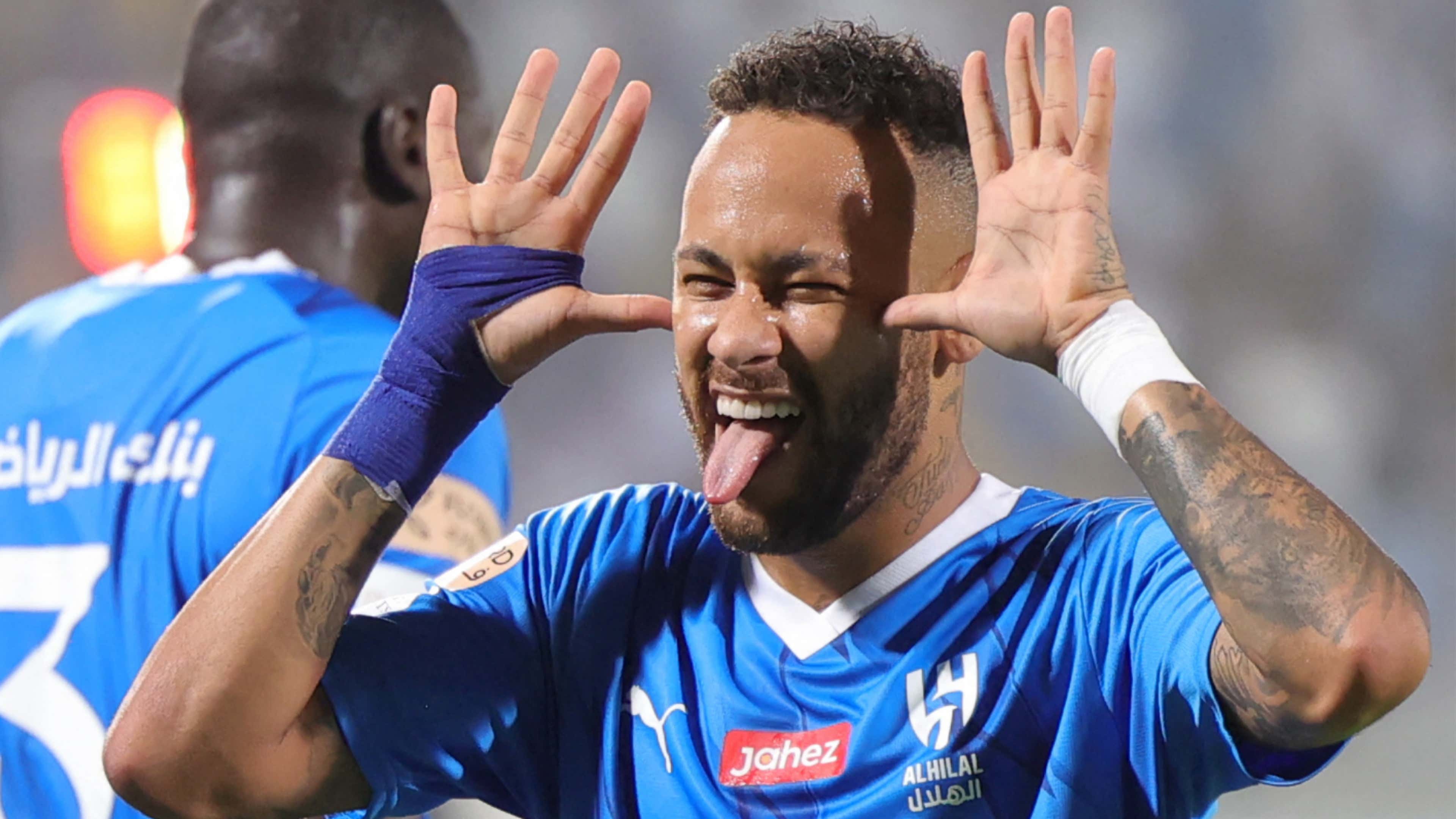 Na estreia de Neymar, Al-Hilal goleia no Campeonato Saudita
