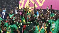 Senegal celebrate Afcon 2021 title