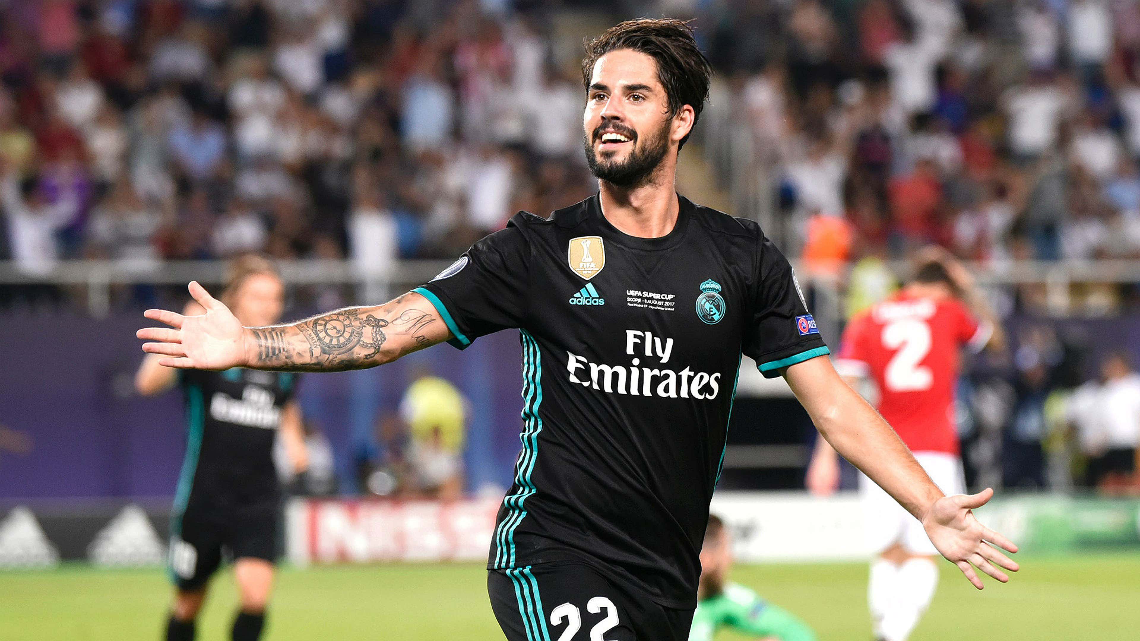 Isco Alarcon Real Madrid Manchester United UEFA Supercup