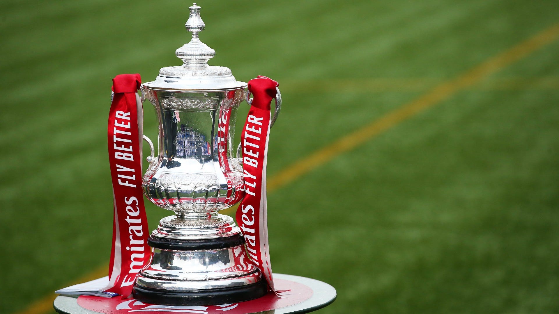 FA Cup trophy general view