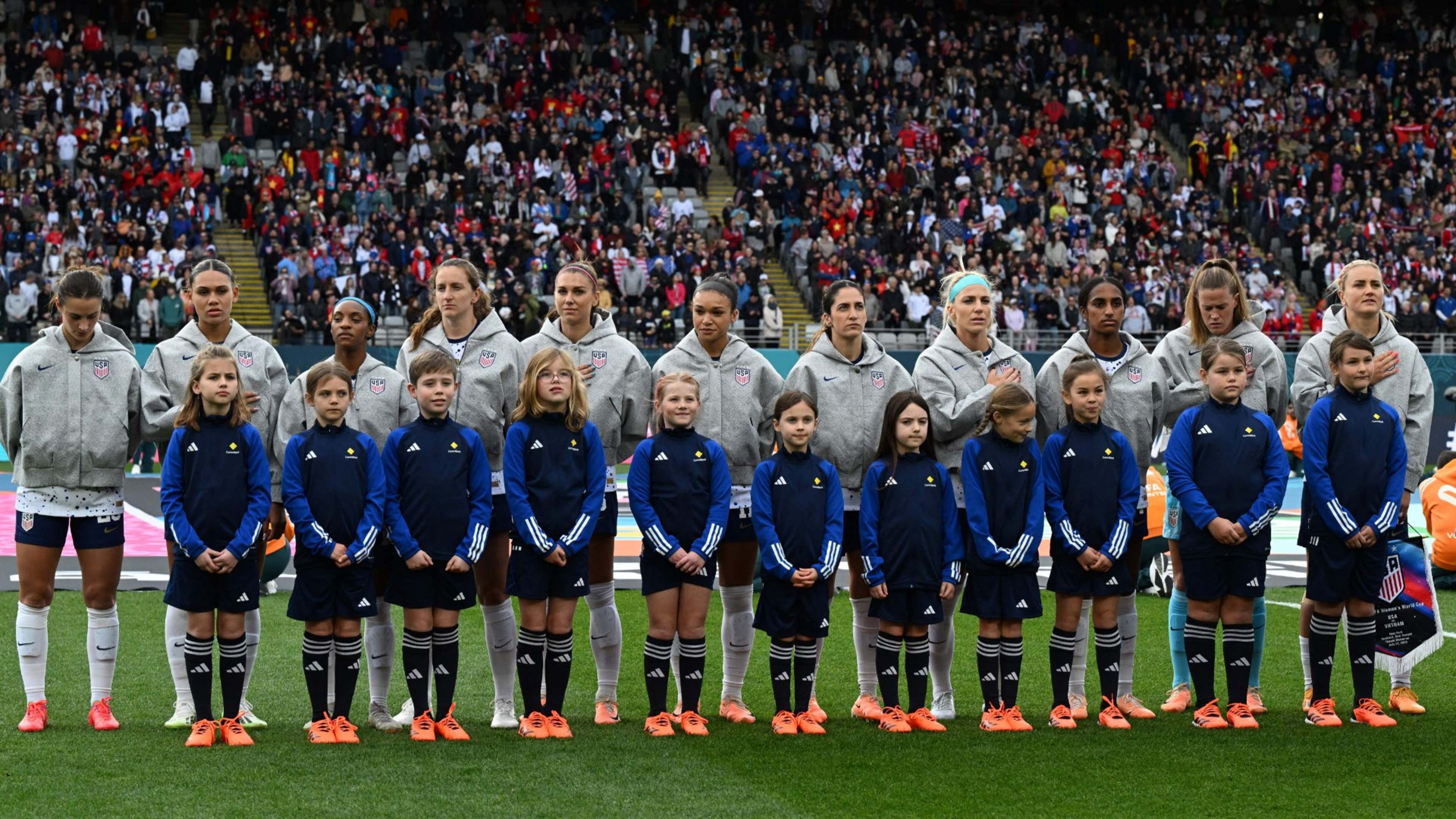 Winning, not singing' - USWNT national anthem debate is ridiculous with  World Cup stars subject to different expectations to everyone else
