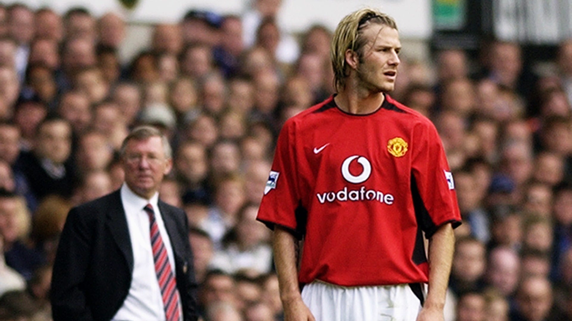 Alex Ferguson & David Beckham 2003