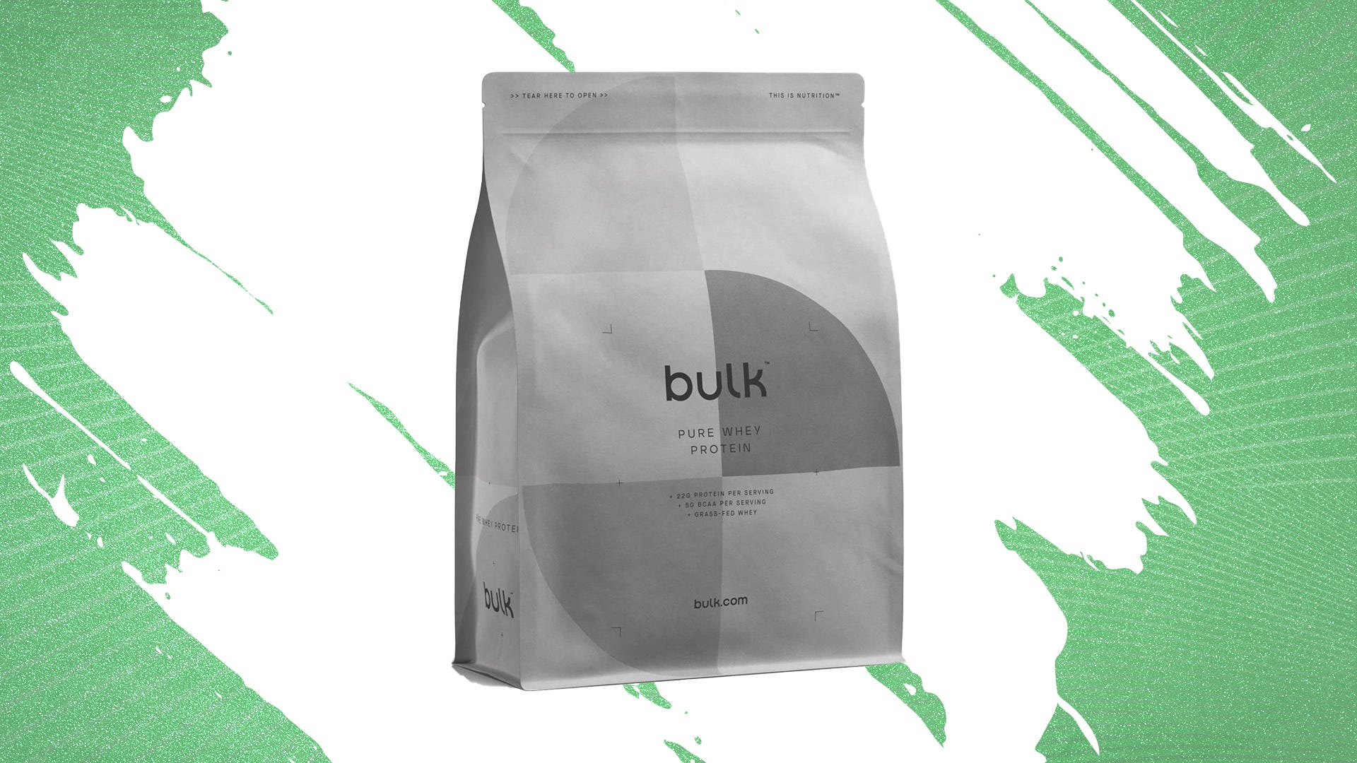 Bulk pure whey protein powder (1 kg)