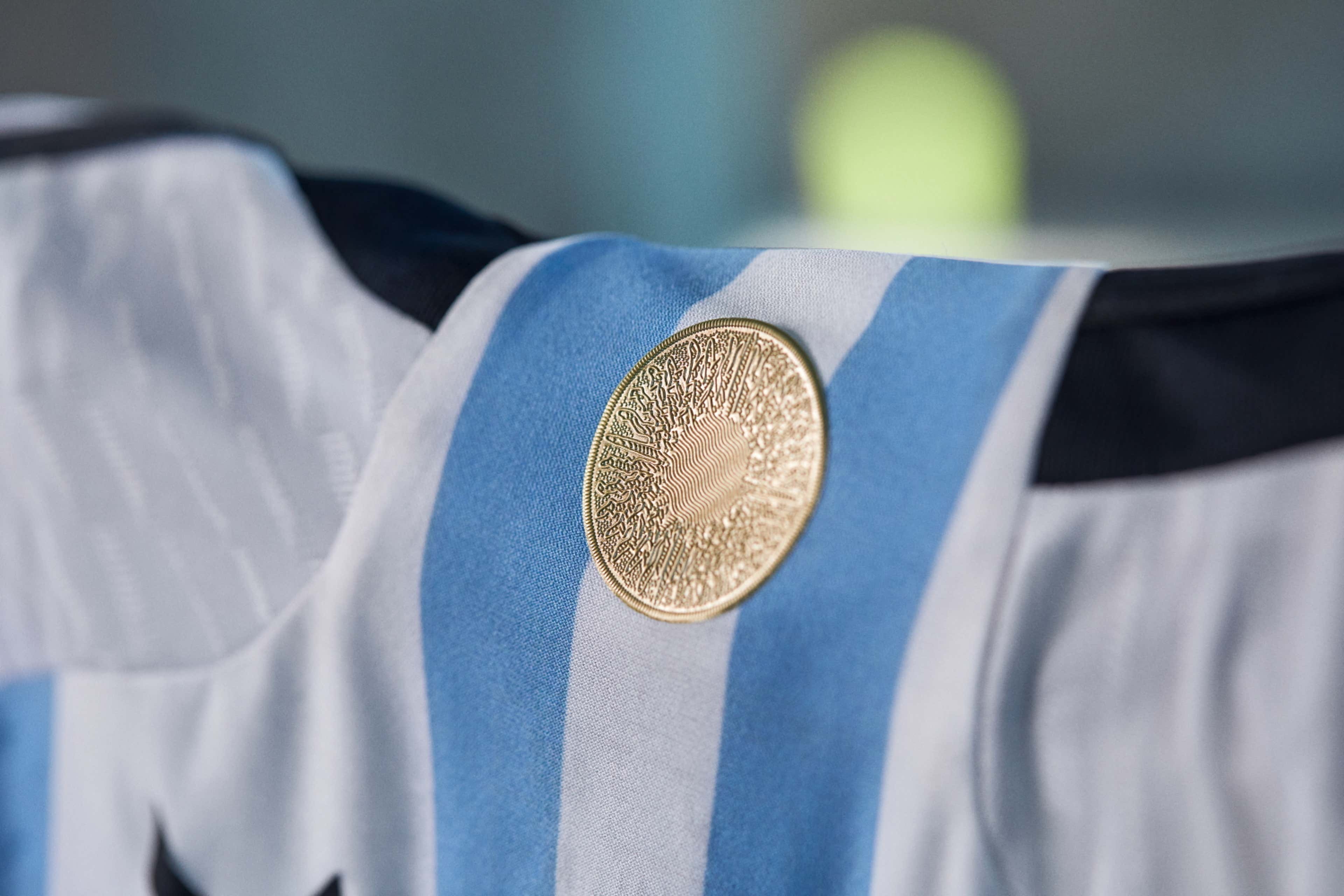 camiseta argentina titular mundial qatar 2022-23