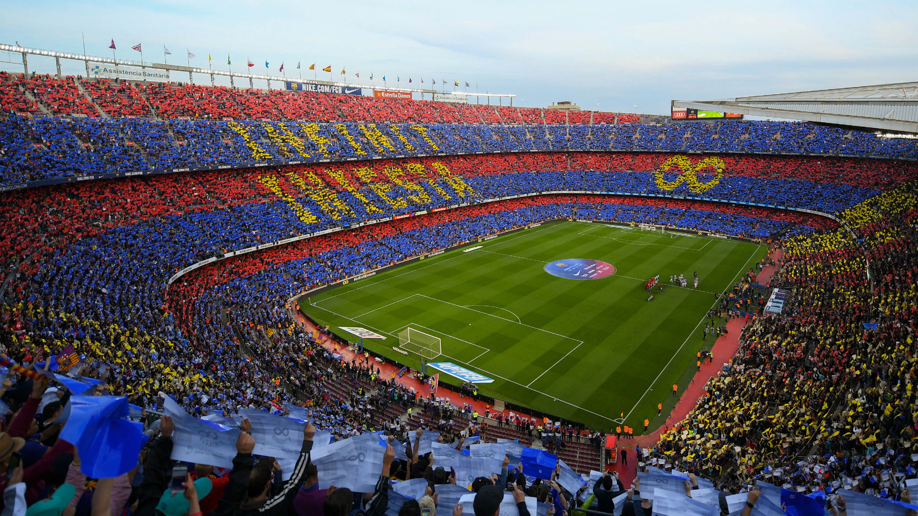 Camp Nou Iniesta