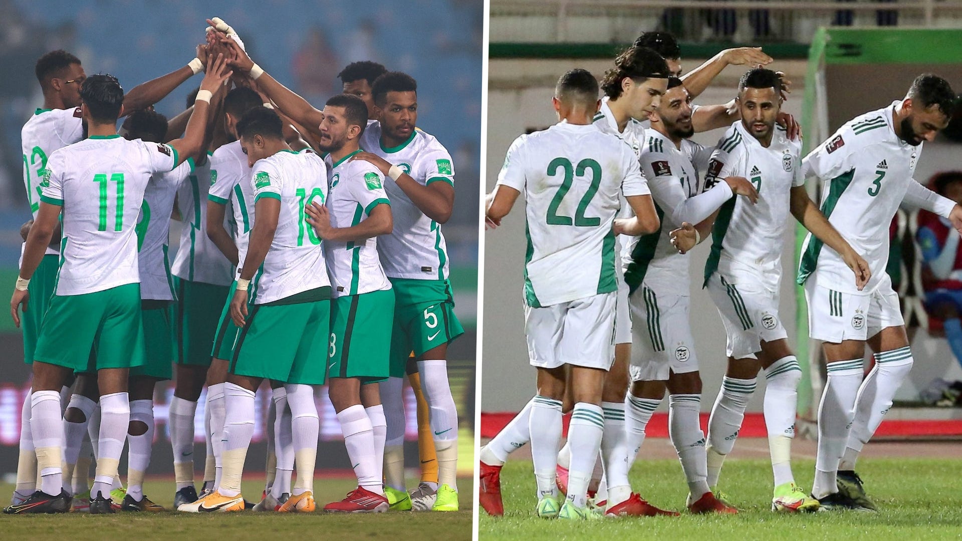 الجزائر السعودية كأس العرب
