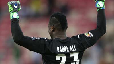 Badra Ali Sangare goalkeeper of Ivory Coast.
