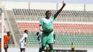 Samuel Onyango of Gor Mahia celebrates vs APR.