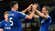 Everton celebrate goal vs Salford, Carabao Cup 2020-21