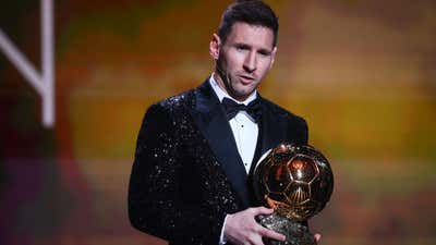 Lionel Messi Ballon d'Or 2021