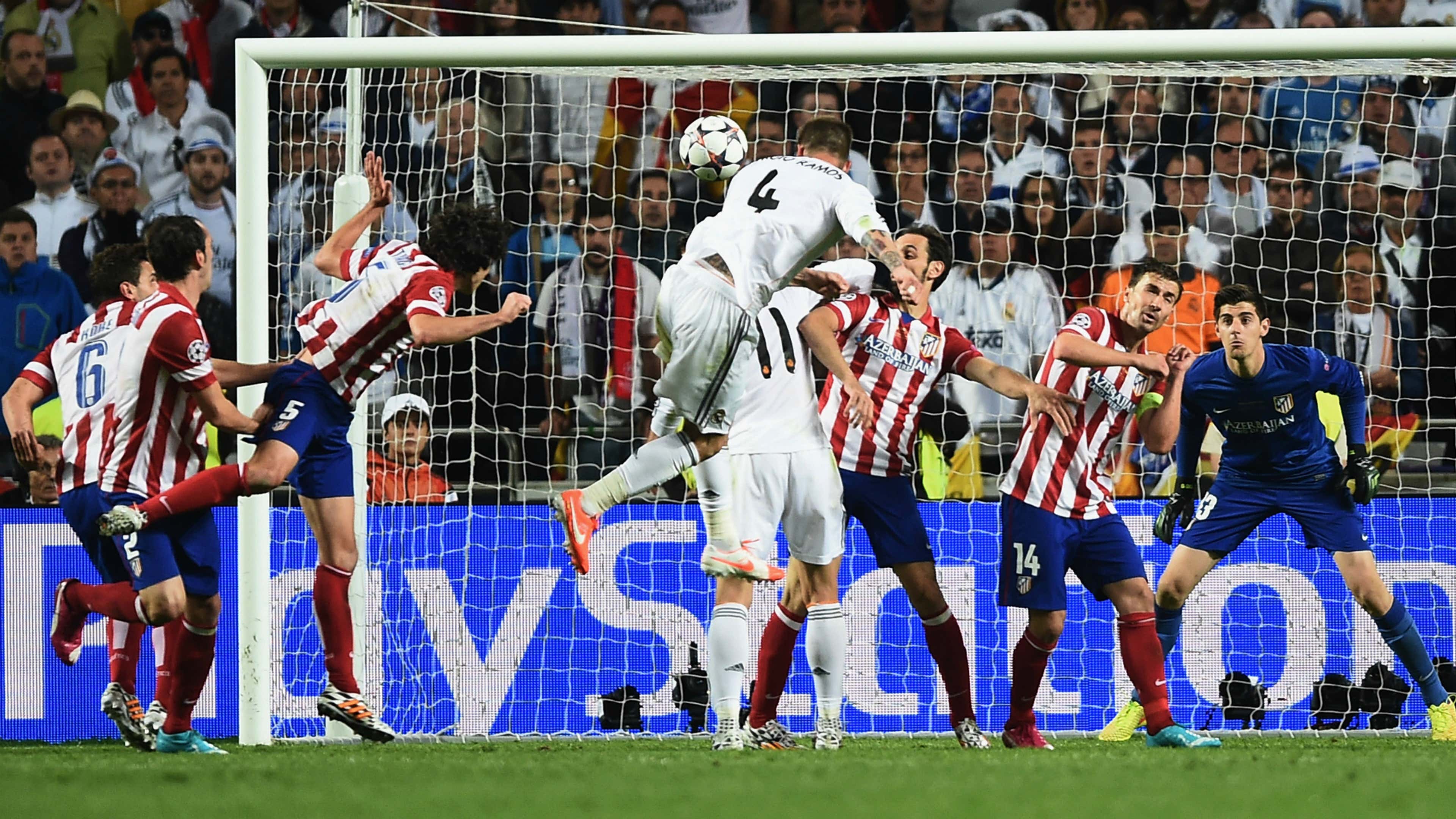 Sergio Ramos Real Madrid Atletico Champions League 2014