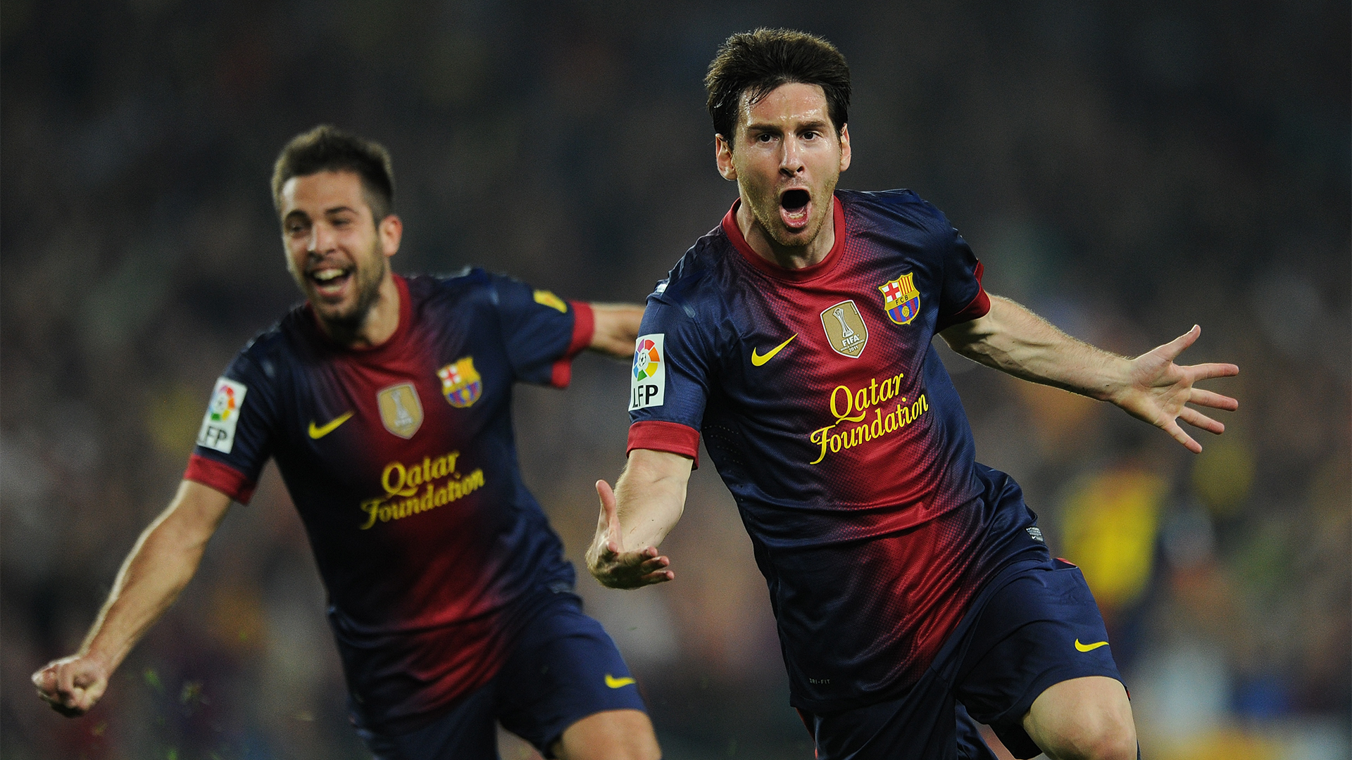 Lionel Messi Barcelona Real Madrid La Liga 2012