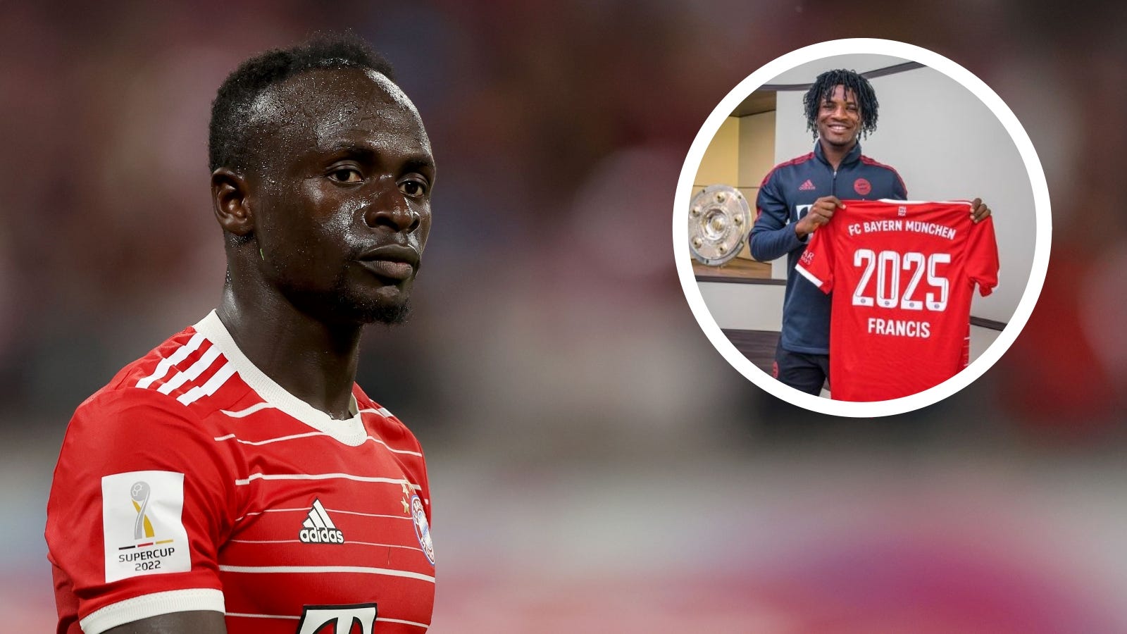 Horzel Sportschool kaart Mane inspired Francis' Bayern Munich dream as Nigerian makes historic  transfer | Goal.com Cameroon