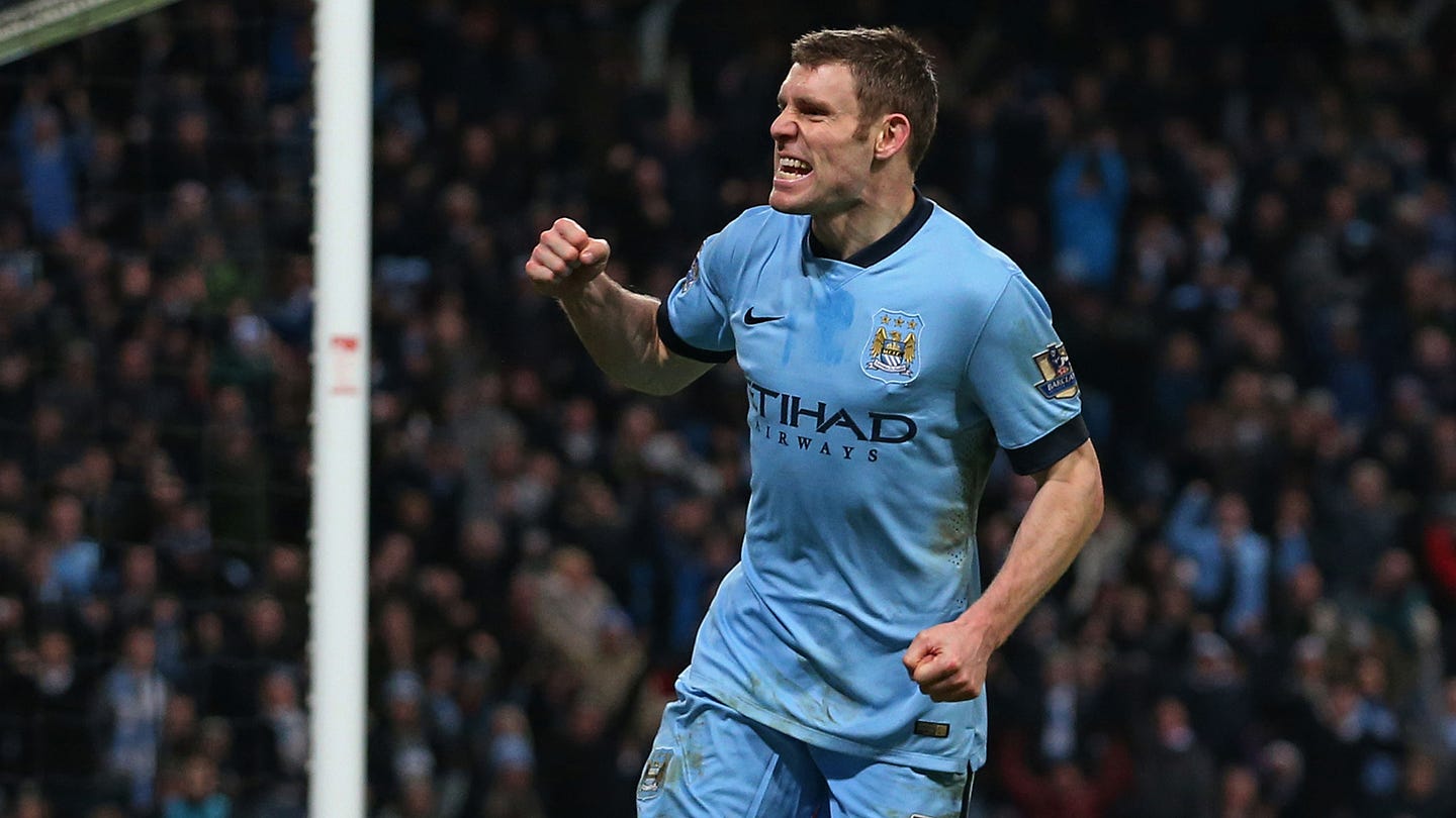 James Milner Manchester City Sheffield FC Cup 01042015