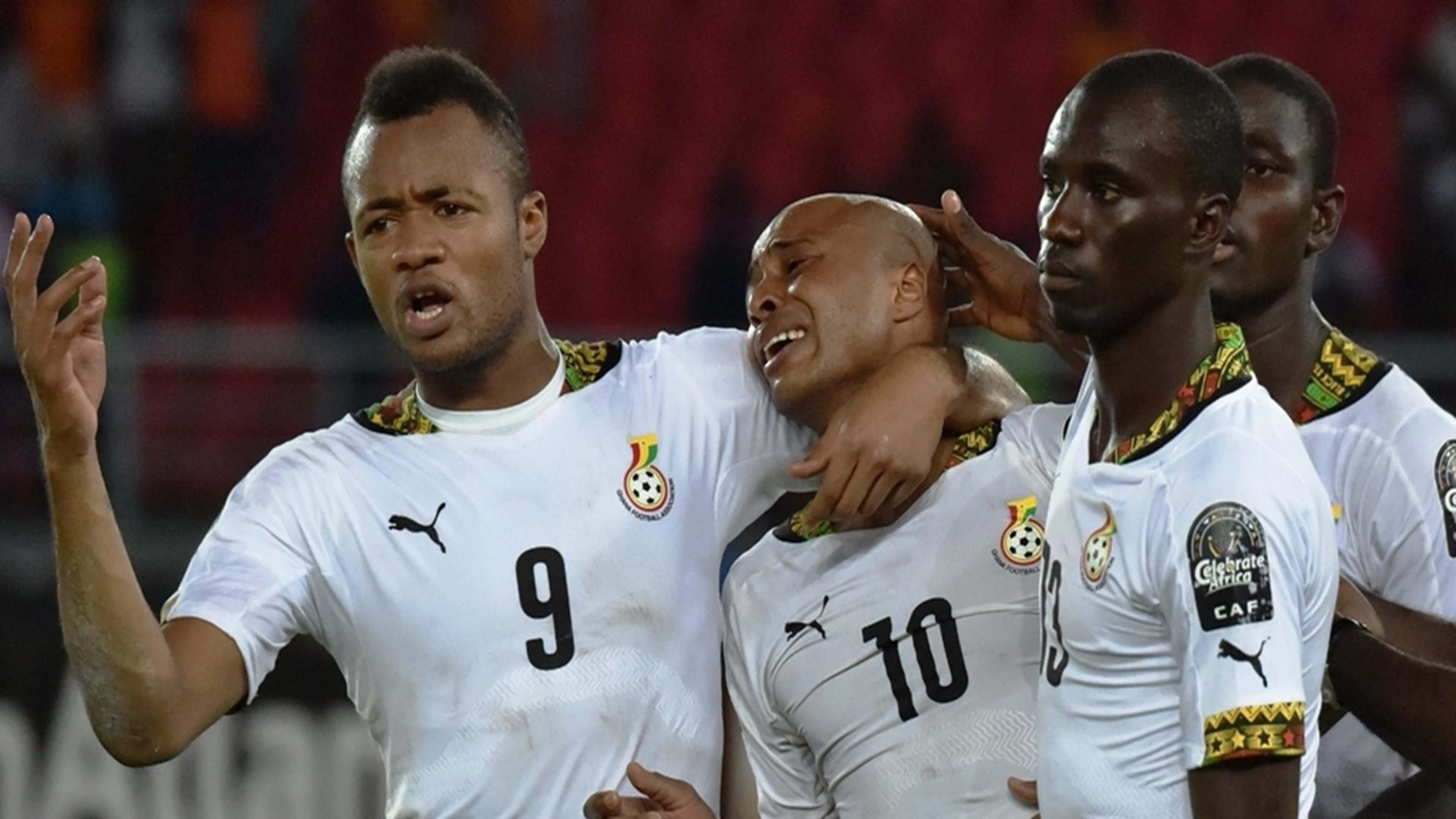 Jordan Ayew Andre Ayew Rabiu Mohammed Ghana Afcon 2015