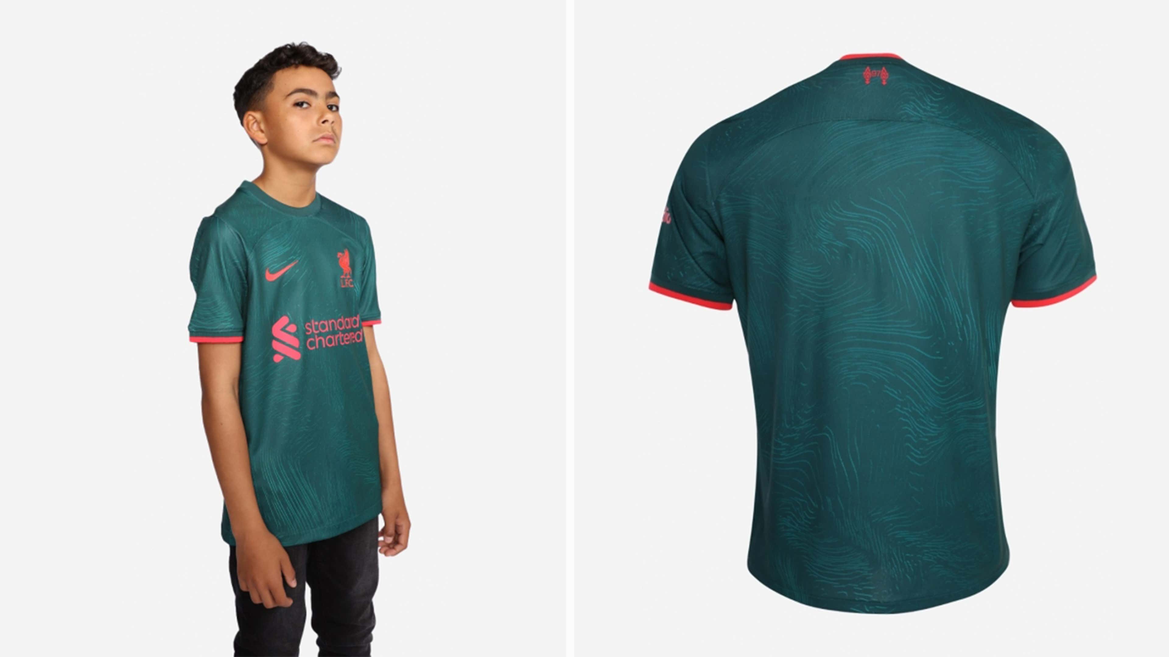 Liverpool 2022-23 kids third stadium jersey