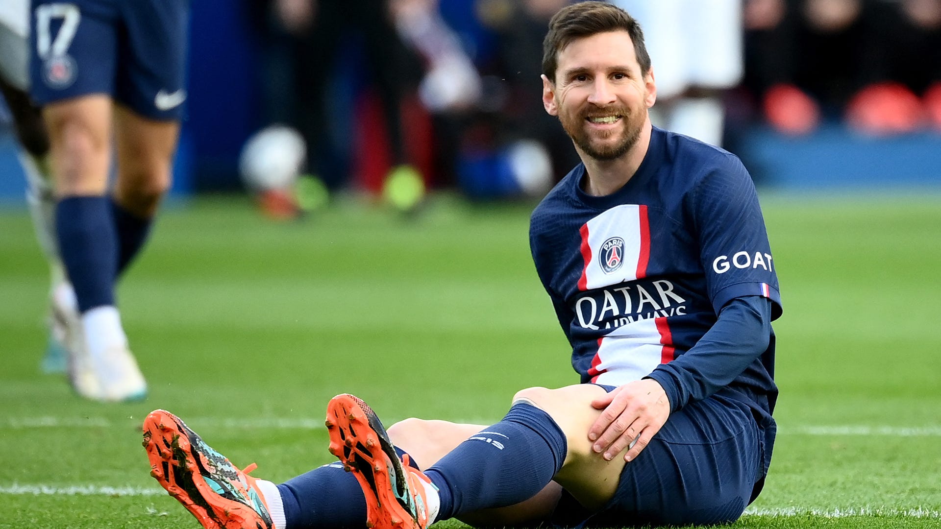 Lionel Messi injured Paris Saint-Germain Rennes Ligue 1 2022-23
