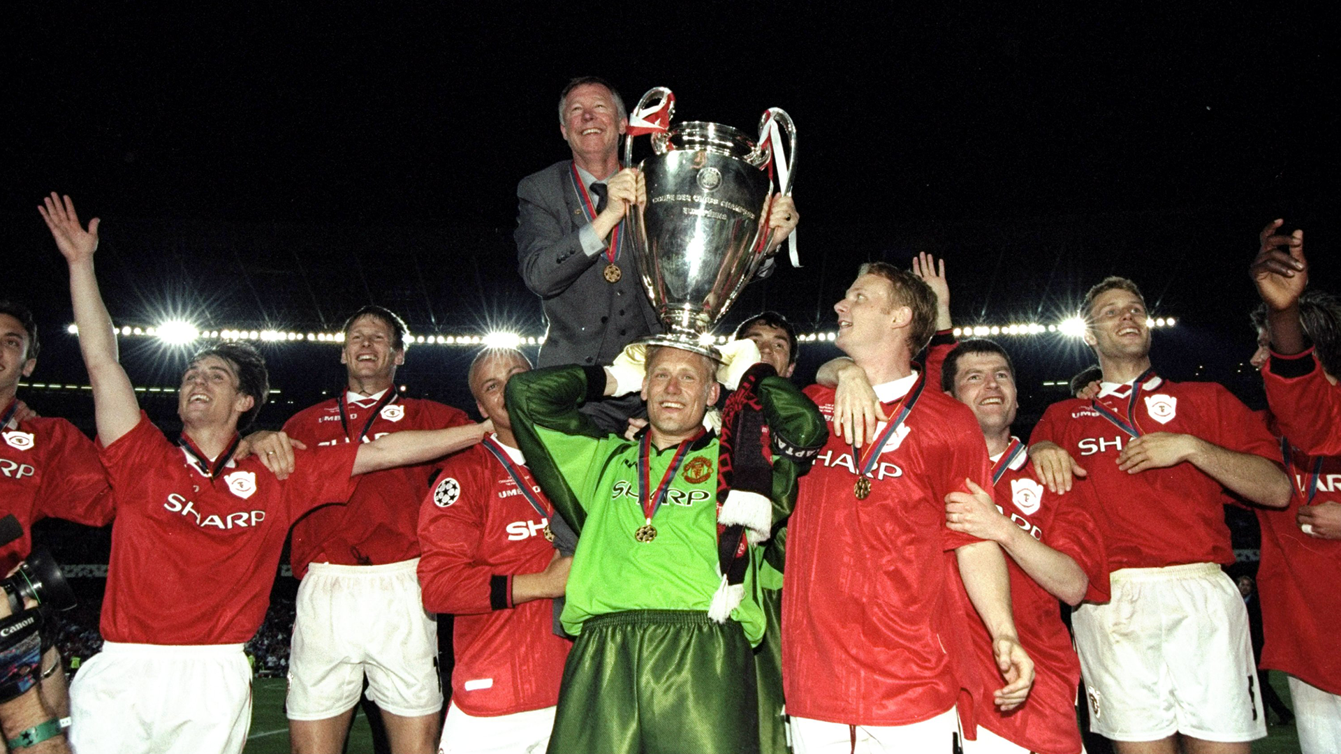Man United 1999 Champions League winners