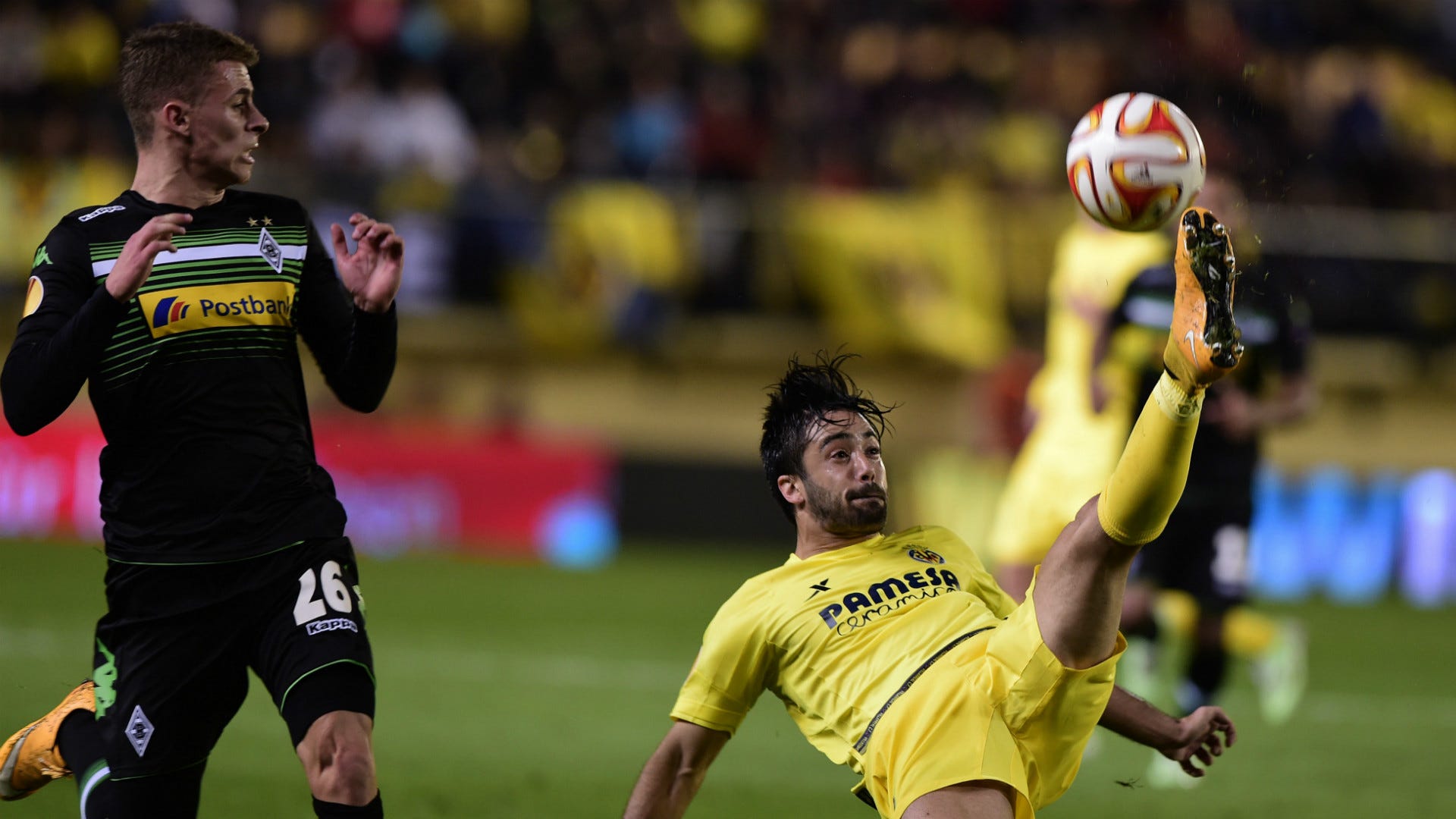 Jaume Costa Thorgan Hazard Villarreal Borussia Monchengladbach Europa League
