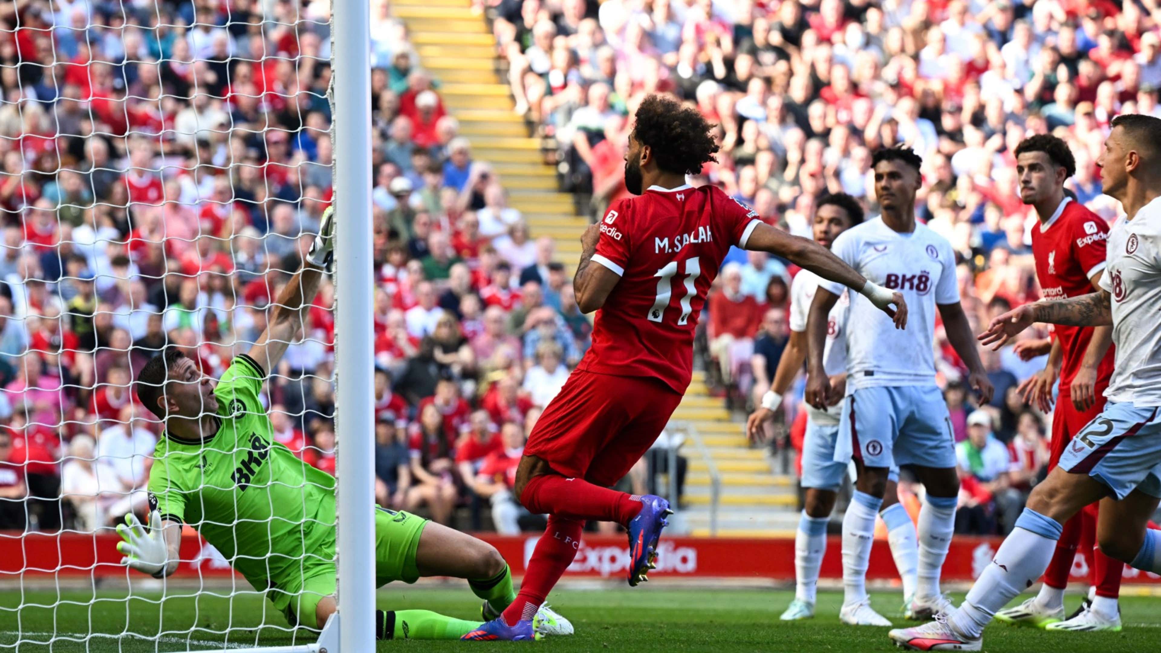 Mohamed Salah, Liverpool vs. Aston Villa. 03092023