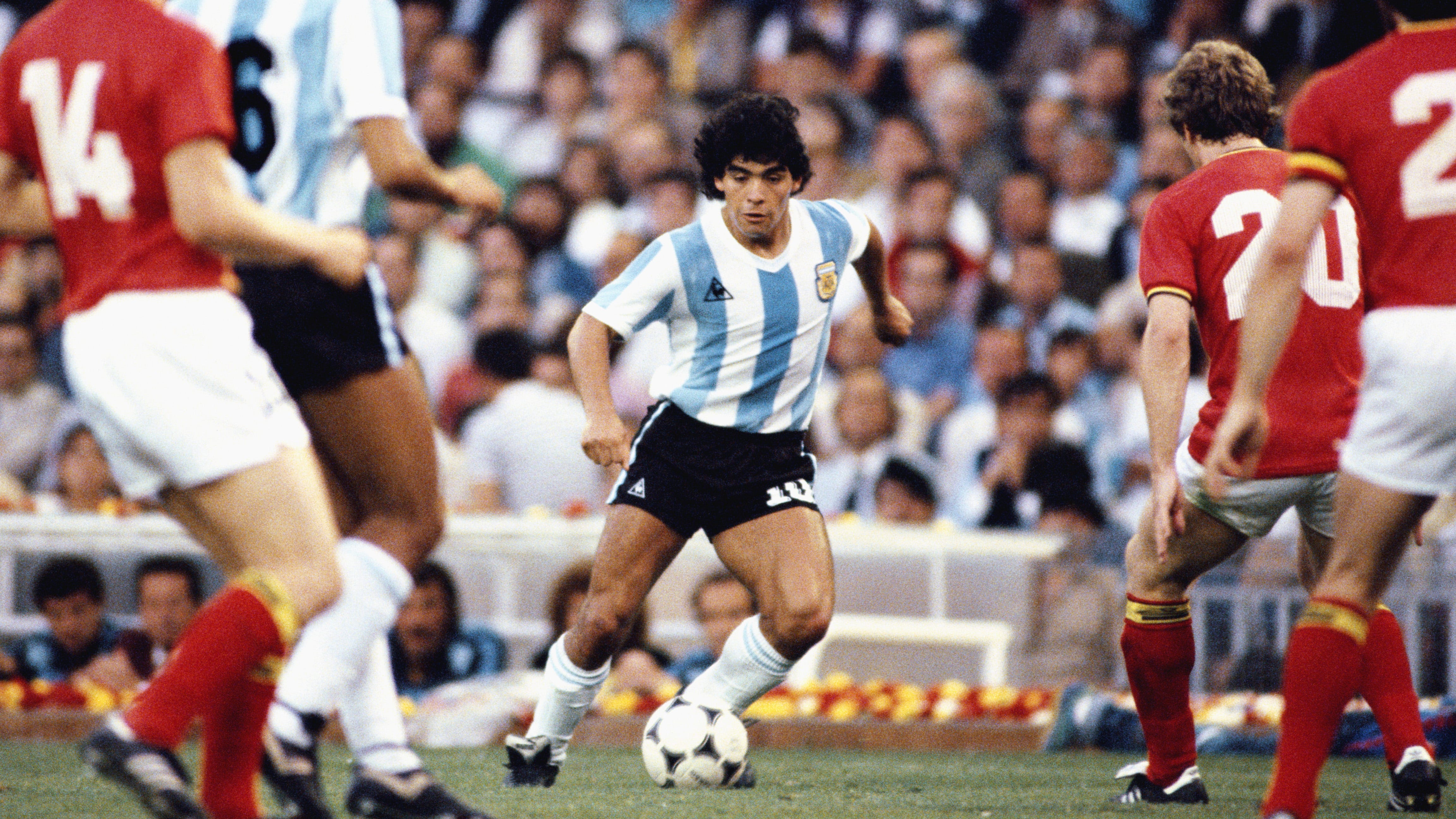 Diego Maradona Argentina Koobkii Adduunka 1982