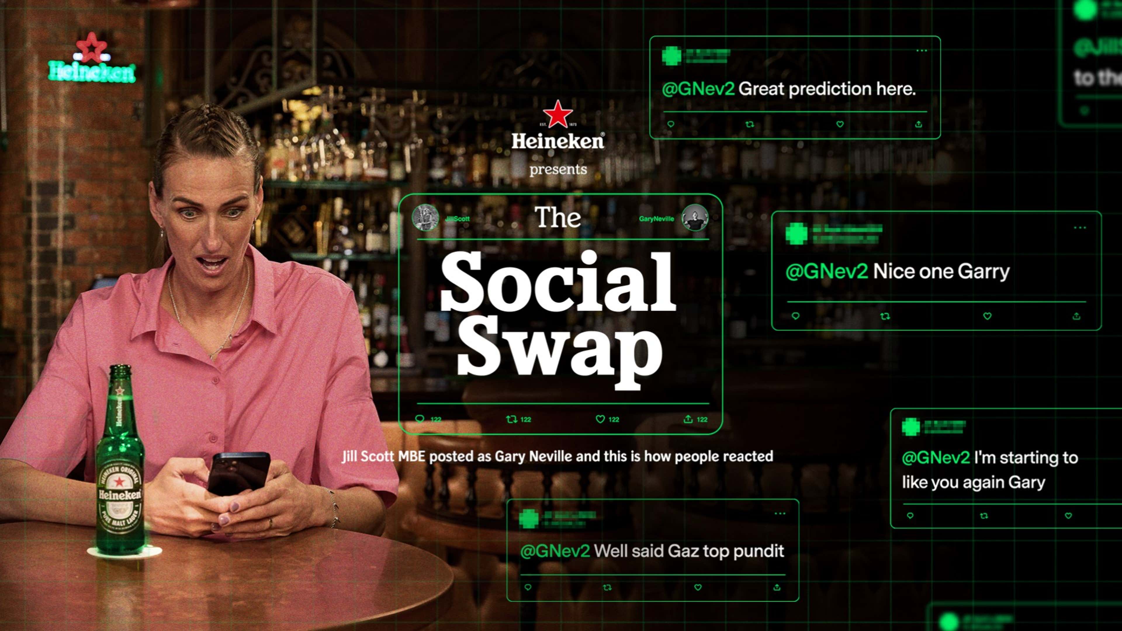 Jill Scott Social Swap Heineken